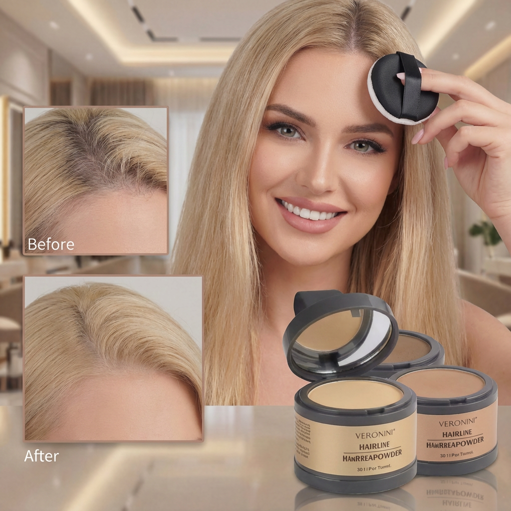 14 Color Hair Line Powder Black Root Up Natural Instant Waterproof Hairline Shadow Concealer Coverage Paint Repair Fill In Hair