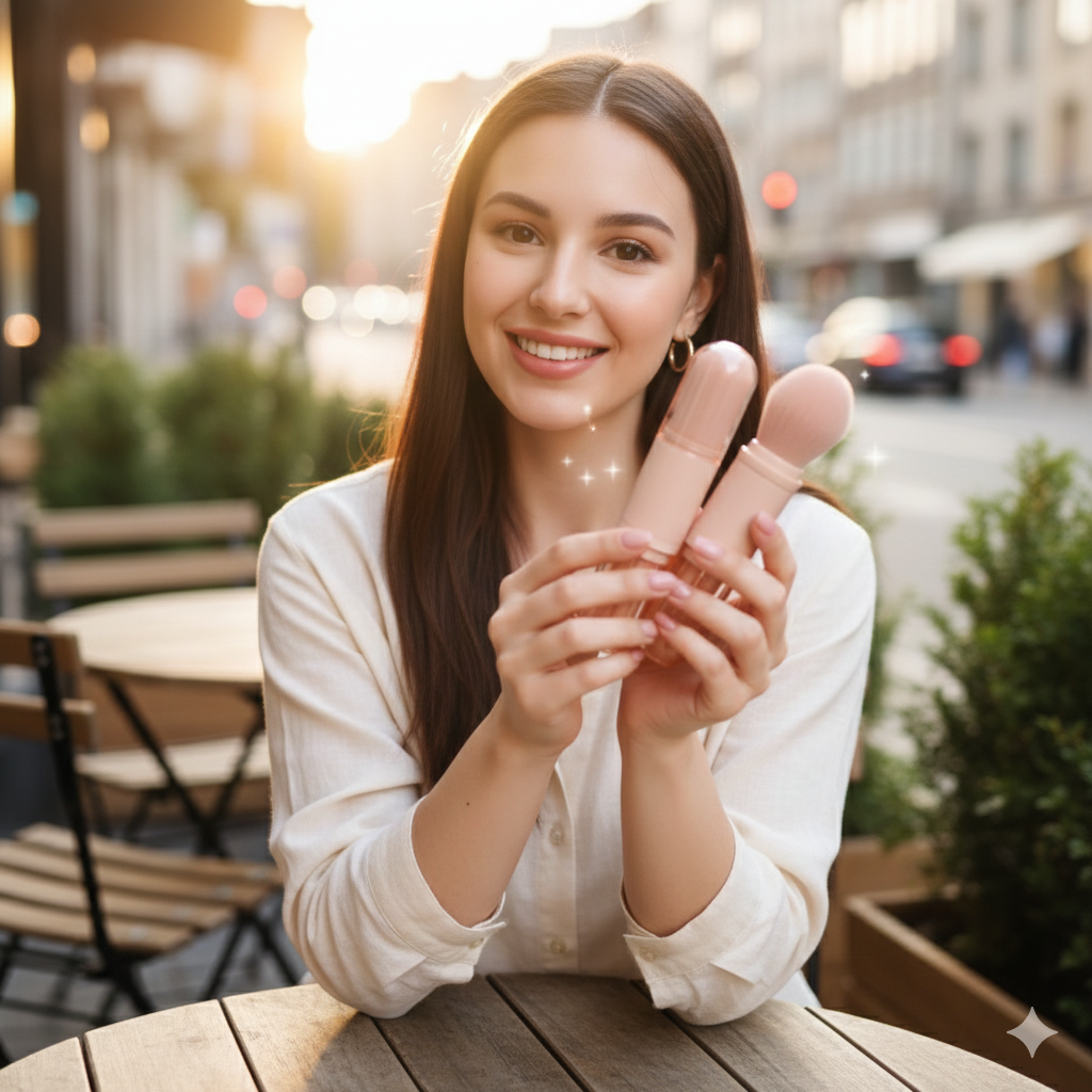 4-in-1 Makeup Brush Set