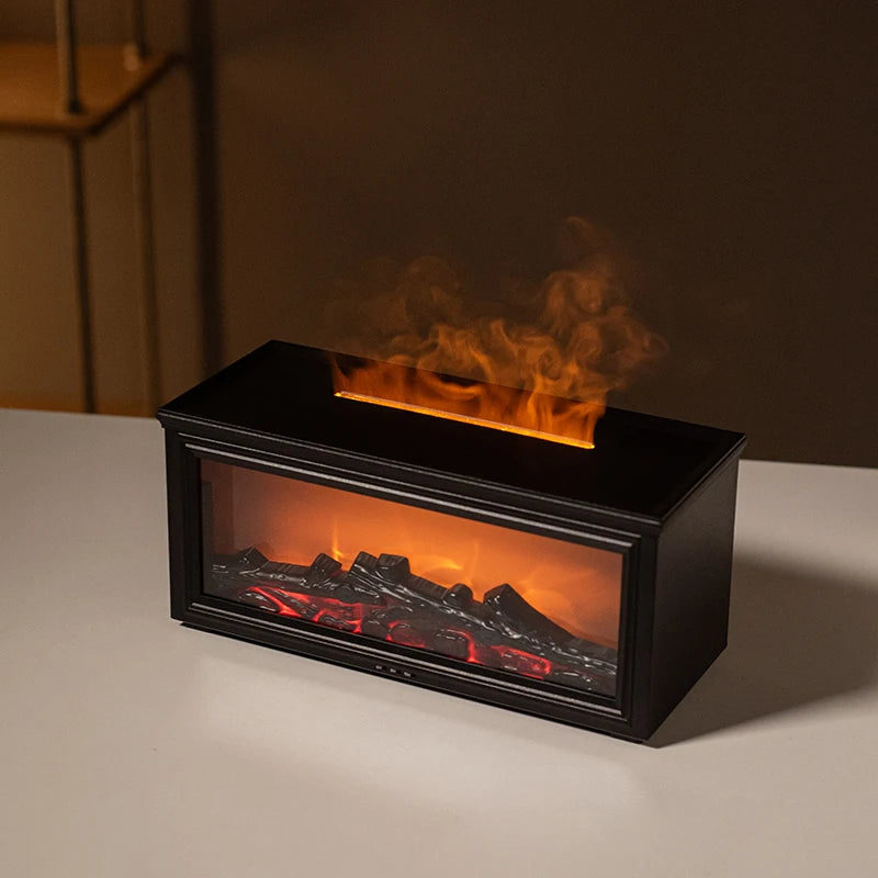 Essential oil diffuser for fireplace