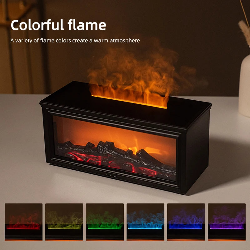 Essential oil diffuser for fireplace