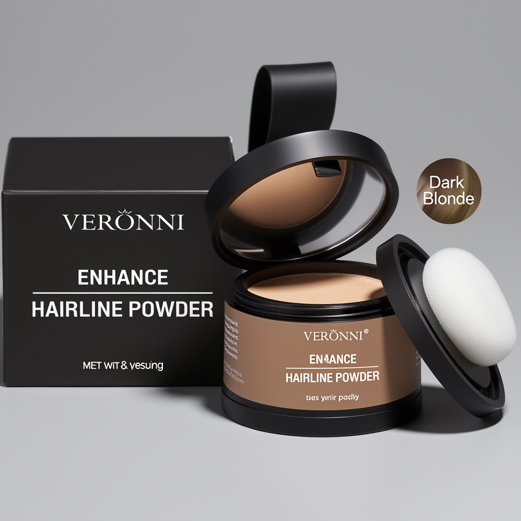 14 Color Hair Line Powder Black Root Up Natural Instant Waterproof Hairline Shadow Concealer Coverage Paint Repair Fill In Hair